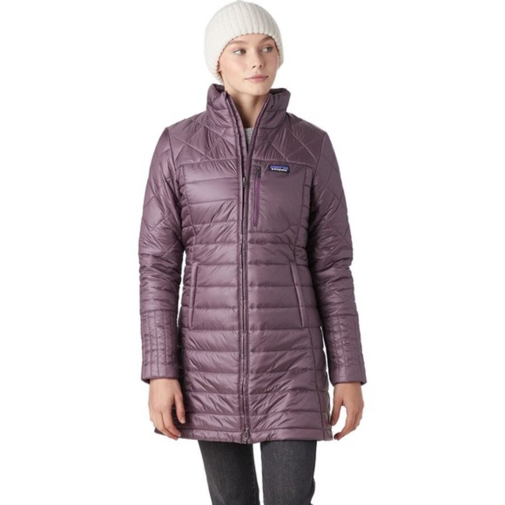 Patagonia Women’s Radalie Insulated Parka Jacket In Hyssop Purple Small S